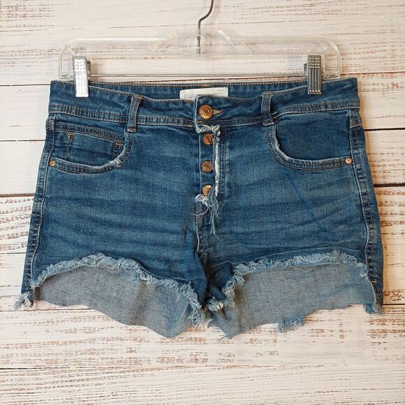 Womans Ardene Eightytwo Cut off Jean Shorts sz 11 - Picture 2 of 11